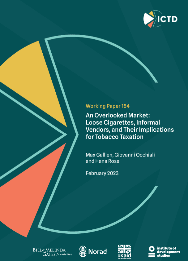 An Overlooked Market: Loose Cigarettes, Informal Vendors, and Their Implications for Tobacco Taxation