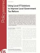 Using Local IT Solutions to Improve Local Government Tax Reform