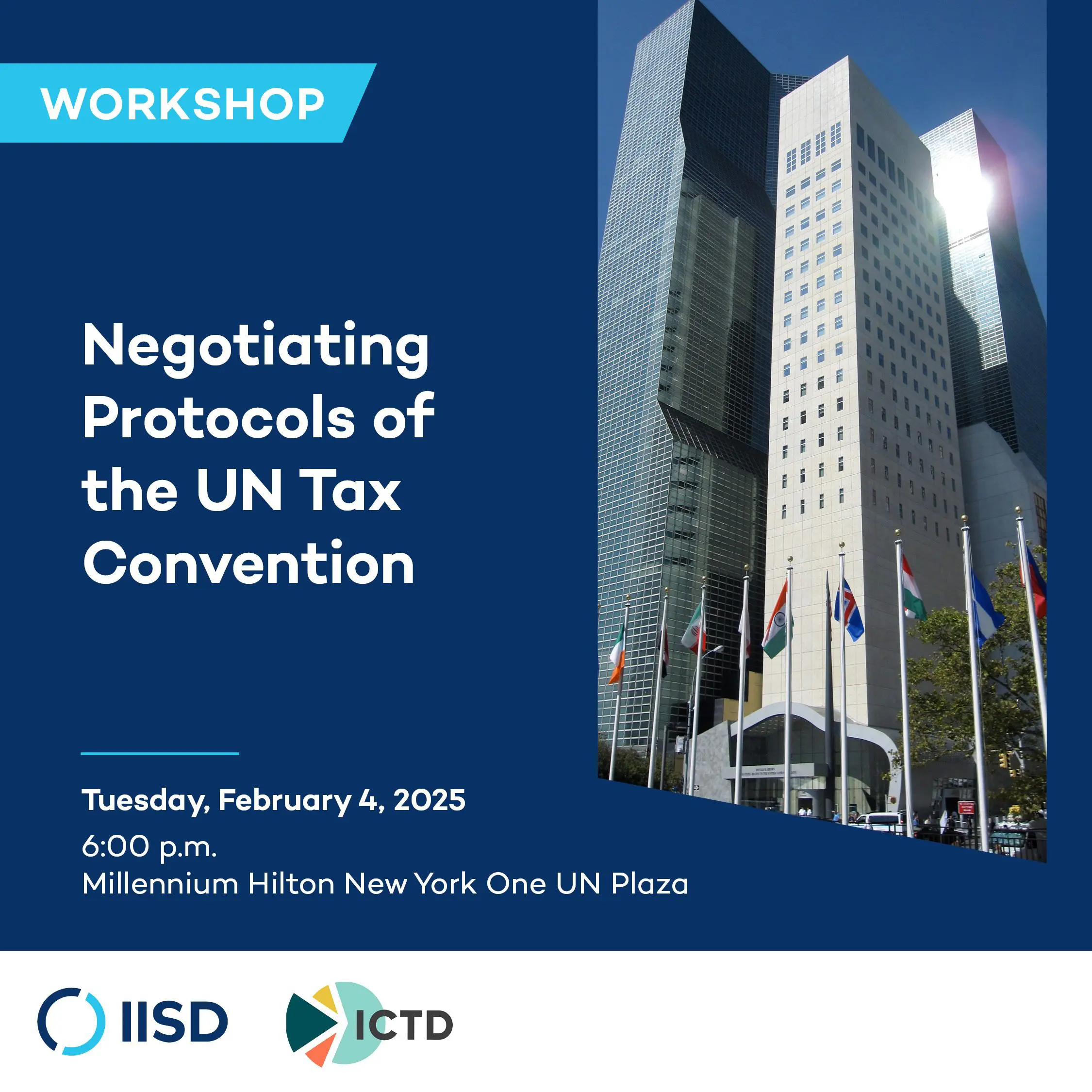 Atelier ICTD-IISD : négocier les protocoles de la convention fiscale des Nations unies