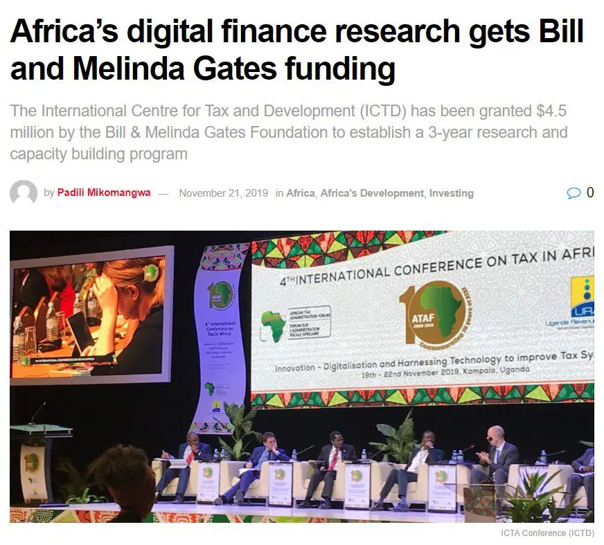 Le nouveau programme de recherche de l’ICTD présenté dans The Exchange Africa
