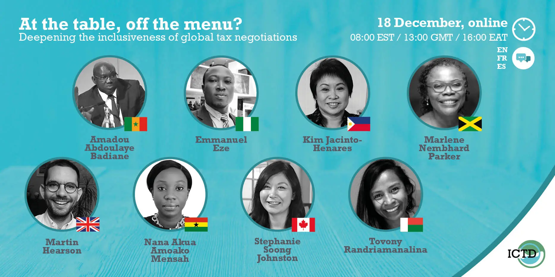 At the table, off the menu?