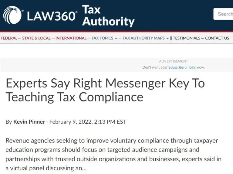 Giulia Mascagni quoted in Law 360 Tax Authority