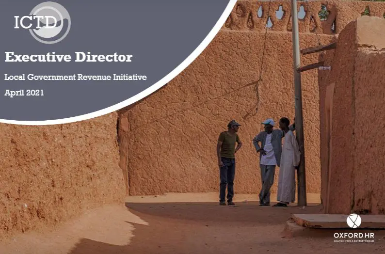 Job Opportunity: Executive Director, Local Government Revenue Initiative