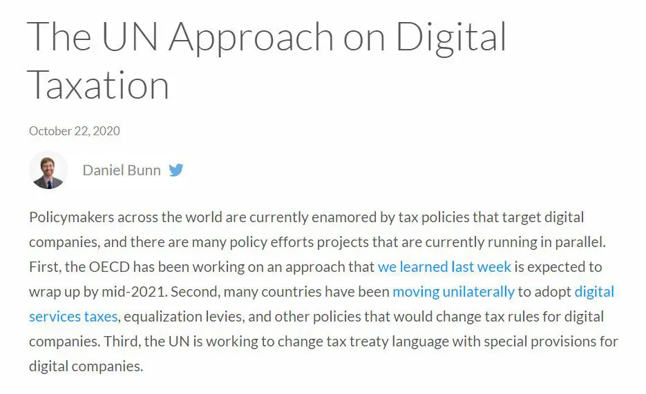 Martin Hearson mentionné dans un article de la Tax Foundation