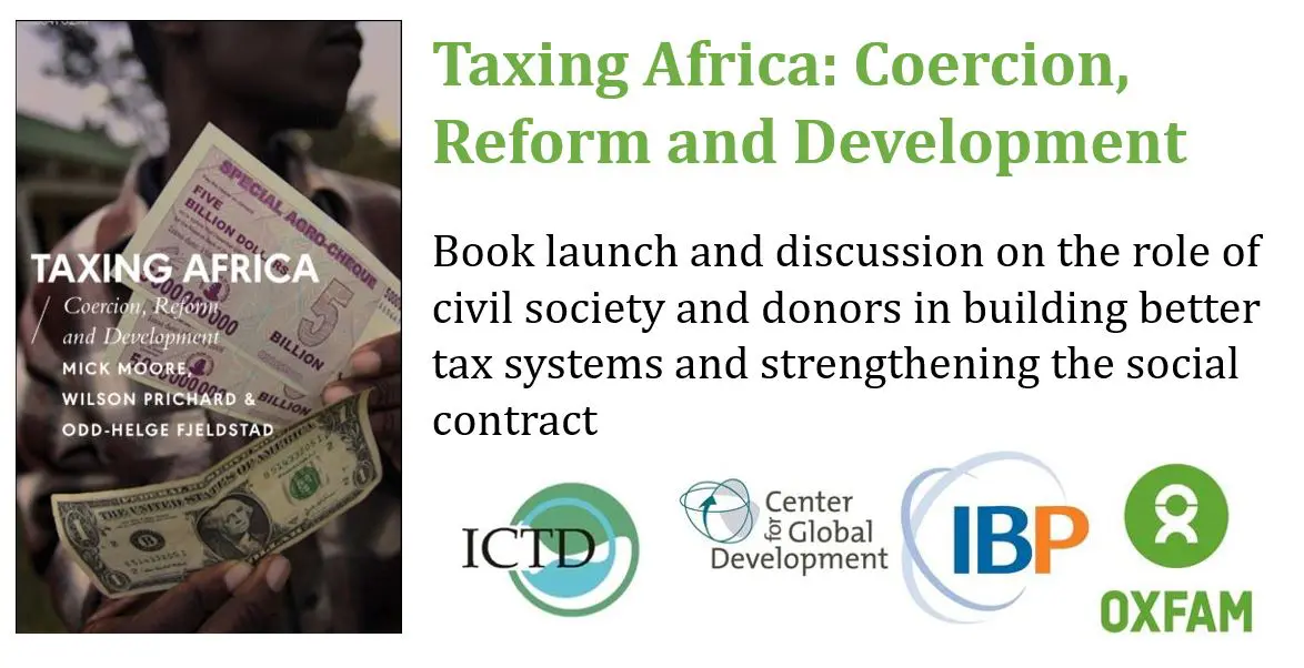 Taxing Africa: Book launch and discussion in Washington, D.C.