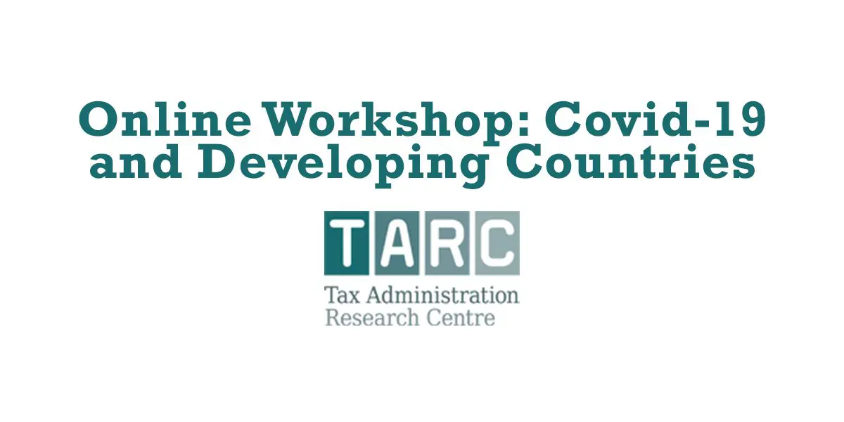 Online Workshop: Covid-19 and Developing Countries