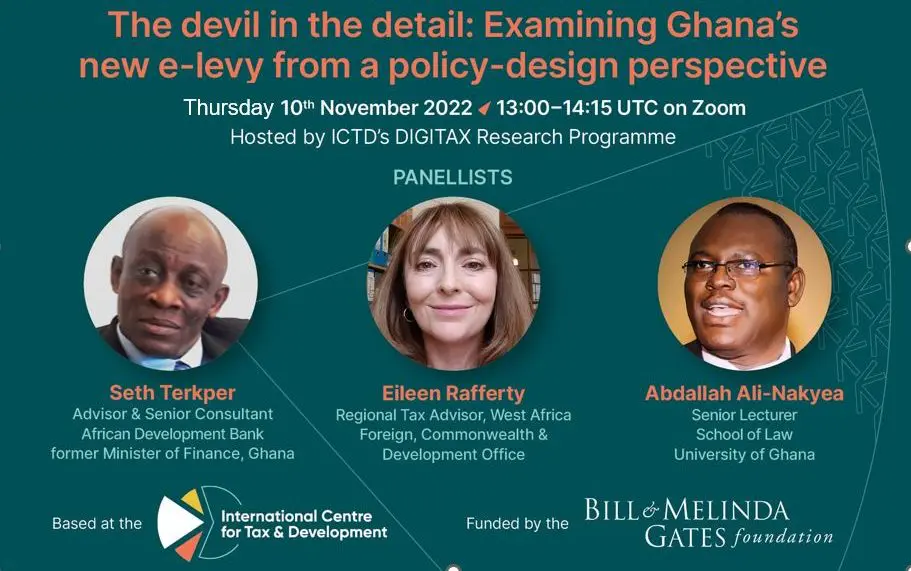 Webinaire – Le diable est dans les détails : le nouvel e-levy ghanéen sous l'angle de la conception des politiques