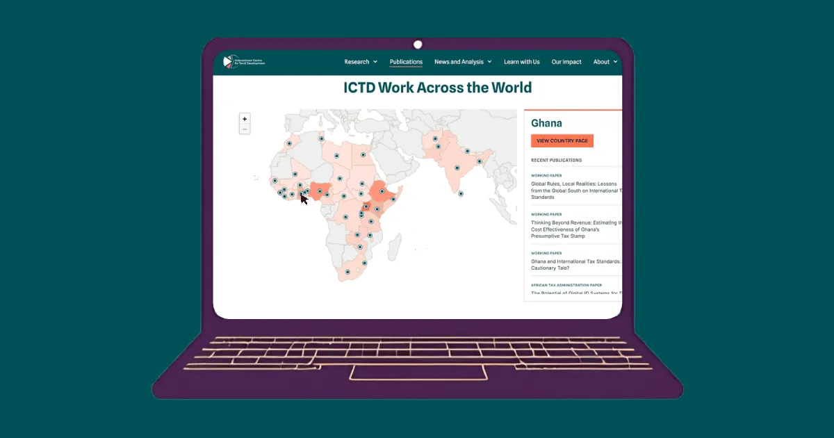 Le site web de l'ICTD fait peau neuve : nouvelles fonctionnalités et nouvelles pages