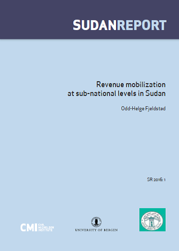 Revenue mobilization at sub-national levels in Sudan – ICTD