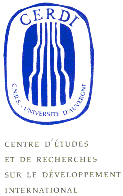 Logo : CERDI – Centre d'Etudes et de Recherches sur le Developpement International