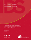 Taxation and State Building: Towards a Governance Focused Tax Reform Agenda